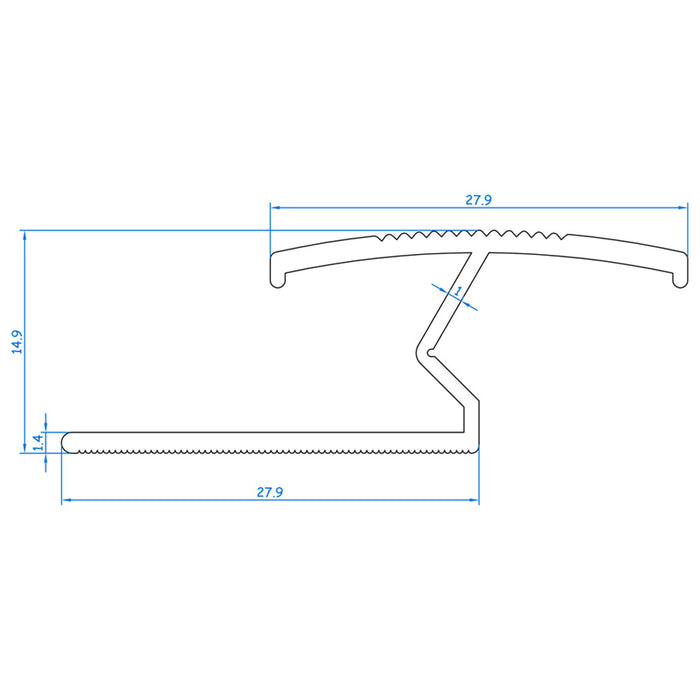 THRESHOLD STRIP GOLD